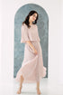 GS Party: Dianelle Flared Sleeve Pleated Dress